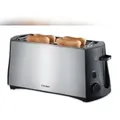 Produktbild: Cloer 3719 Toaster 4 Scheibe(n) 1380 W Schwarz, Edelstahl