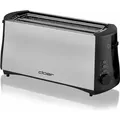 Produktbild: Langschlitztoaster Cloer-3719 - Schwarz/Silber