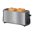 Produktbild: Cloer Toaster 3719 Langschlitz 4 Scheiben Edelstahl 1380W Schwarz