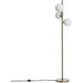 Produktbild: Efectoled - Stehlampe Metall Und Glas Moonlight Brass Round 3 Strahler Gold