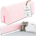 Produktbild: Totsy Baby Bettschutzgitter Bettkantenschutz Kinderbetten - Schutz Bettrahmen rosa 90 cm