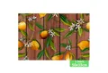 Produktbild: ANRO Platzset DEIN Platzdeckchen Servierdeckchen Soft Tischset Tellerunterleger, (Einzelstück, 1-St., einzelverpackt), Glatt, leichte Narbung 50x35cm Zitrone Holz
