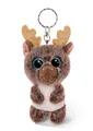 Produktbild: NICI Glubschis Schlüsselanhänger Rentier Cocoa-Fee 9cm, Plüschtieranhänger mit Schlüsselring, Stofftierschlüsselhalter, Braun