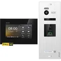 Produktbild: Balter EVO-HD Video-Türsprechanlage mit Fingerprint für Einfamilienhaus mit 1x 7 Zoll Monitor Silber-Schwarz