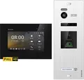 Produktbild: Balter EVO HD Video Türsprechanlage mit Fingerprint und RFID für 1 Familienhaus, 1x Monitore