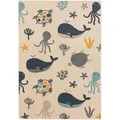 Produktbild: Lytte Kinderteppich Fabius Multicolor 80x150 cm - Teppich für Kinderzimmer