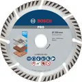 Produktbild: Bosch Professional 10 Stück Diamanttrennscheibe Standard for Universal (Beton und Mauerwerk, 150 x 22,23 mm, Zubehör Winkelschleifer)