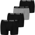 Produktbild: PUMA Herren Boxer Shorts, 4er Pack - Basic Boxer ECOM, Cotton Stretch, Everyday