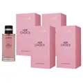 Produktbild: La Rive Her Choice 4 x 100 ml Eau de Parfum EDP Set Damenparfum