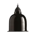 Produktbild: Exo Terra Reptile Dome, Aluminium Reflektorlampe, hitzebeständige Porzellanfassung, geeignet für Lampen bis 75W, Fassung E27, Schwarz, 1 Stück (1er Pack)
