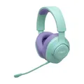 Produktbild: JBL Quantum 360 Kabellose Over-Ear Gaming-Kopfhörer mit 2,4 GHz/Bluetooth Dual Wireless-Verbindung, 22-Stunden-Akku, Multi-Plattform-Kompatibilität, abnehmbarem Mikrofon mit Stummschaltung, Cyan