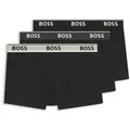 Produktbild: BOSS Trunk 3P Power (Packung, 3-St) mit BOSS Schriftzug auf dem Bund bunt XL