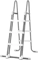 Produktbild: Intex Sicherheitsleiter 28075 Poolleiter Grau Höhe 91-107cm Einstiegsleiter Pool