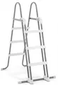 Produktbild: Intex Pool Sicherheitsleiter für Pools Höhe 91cm + 107cm Stufen entfernbar 28075
