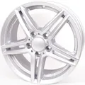 Produktbild: Rial M10 polar-silber 8.5x18 ET48 - LK5/112 ML66.5 Alufelge silber