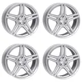 Produktbild: 4 Rial Felgen M10 8.5Jx18 ET48 5x112 SIL für MERCEDES-BENZ A C CLA E GLA GLB