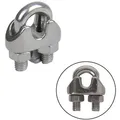 Produktbild: Seilklemmen AISI316 aus Edelstahl 4-5mm Drahtseilklemmen für Meerwasser geeignet