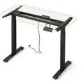 Produktbild: Vicco Elektrisches, Schwarz, Metall, Rechteckig, 180x120x57.5 cm, Arbeitszimmer, Schreibtische, Computertische