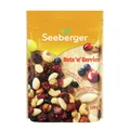 Produktbild: Seeberger Nuts´n Berries, Edle Mischung aus knackig-süßen Mandeln, Cashewkernen, Sultaninen, Cranberries, Kirschen, Blaubeeren und Haselnusskernen, vegan (1 x 150 g)
