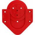 Produktbild: BULL'S Profix Bristle Board Wandhalter, Rot, 1 Stück