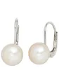 Produktbild: JOBO Perlenohrringe, 925 Silber mit Süßwasser-Zuchtperlen