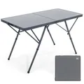 Produktbild: EVER ADVANCED Campingtisch faltbar 120x60cm Klapptisch XL für 4-6 Personen Falttisch bis 60kg Stabiler Struktur für Camping Picknick Garten Balkon