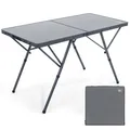 Produktbild: Campingtisch faltbar 120x60cm Klapptisch XL für 4-6 Personen Falttisch bis 60...