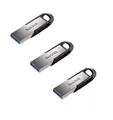 Produktbild: SanDisk Ultra Flair USB 3.0 Flash Drive up to 130 MB/s, SDCZ73-128G-G46, 3 Stück