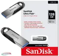 Produktbild: 128 GB Sandisk USB Stick 128GB Speicherstick Cruzer Ultra Flair silber USB 3.0