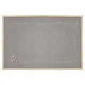 Produktbild: Zeller Pinnwand 80,0 x 60,0 cm Leinen grau