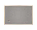 Produktbild: Zeller Present Pinnwand Pinnwand, 60 x 80 cm, Leinen, ZELLER