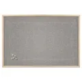 Produktbild: Zeller 11272 Pinnwand 80,0 x 60,0 cm Leinen grau