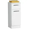 Produktbild: Carryhome Unterschrank, Weiß, Holzwerkstoff, 1 Fächer, 1 Schublade(n) Schubladen, 30x81x33 cm, Made in Germany, stehend, Badezimmer, Badezimmerschränke, Bad Unterschränke