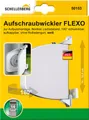Produktbild: SCHELLENBERG Aufputz-Gurtwickler Aufschraubwickler Flexo Mini, Set, 1-tlg., aufklappbar und höhenverstellbar, 180° schwenkbar