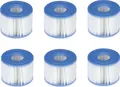Produktbild: INTEX 29011 Typ S1 PureSpa Easy Set Ersatzfilter für Pool Spa Whirlpool 6 Stück