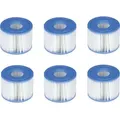 Produktbild: INTEX 29011 Typ S1 PureSpa Easy Set Ersatzfilter für Pool Spa Whirlpool 6 Stück