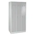 Produktbild: ADB Umkleideschrank Kleiderspind Garderobenschrank Spind 3-türig 1775x890x500 mm