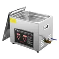 Produktbild: VEVOR Ultraschallreiniger Ultraschall Edelstahl-Reinigungsgerät 300 W, 10 L Ultraschallreinigungsgerät mit Digitaler Anzeige 0-30 Min, Reinigung Ultraschall für Schmuck, Brillen, Uhren usw.