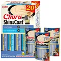 Produktbild: INABA Churu Skin&Coat cremige Katzensnacks Thunfisch getreidefrei 20x14g
