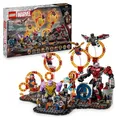 Produktbild: LEGO ǀ Marvel Avengers: Endgame Letzter Showdown - Bauspielzeug mit 10 Minifiguren, darunter Captain America, Iron Man, Black Panther & Dr. Strange - Kreatives Geschenk für Jungen und Mädchen 76323