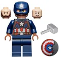 Produktbild: LEGO Super Heroes Minifigur - sh736 sh0736 - Captain America - aus 76323