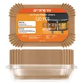 Produktbild: 120 Stück Backpapier für Heißluftfritteuse Ninja Dual Airfryer mit Doppelkamm...