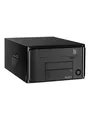 Produktbild: Inter-Tech MI-008 ITX - Gehäuse - Ultra small form factor - Schwarz