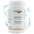 Produktbild: Coffeefair Reinigungspulver 1kg Reiniger für Kaffeemaschinen, Kaffeekannen & Siebträger, entfernt Fett & Ablagerungen effektiv, schnell löslich, schonend für Material