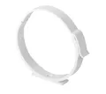 Produktbild: Rohrverbinder PVC Rohrschelle 100 mm Lüfterrohr Verbindungsstück Rohrklemme Weiß