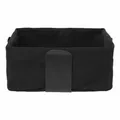 Produktbild: Blomus Brotkorb Desa L, Stofftasche im Gestell, Korb, Stahl, Baumwolle, Black