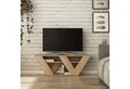 Produktbild: Decortie TV-Schrank Pipralla Moderner TV-Ständer Multimedia Mit Einlegeböden, 110 x 30 x 40 cm