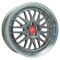 Produktbild: 1x KESKIN WHEELS KT22 RETRO titan grey lip polish 8.0Jx18 5x108 ET45