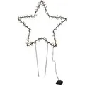Produktbild: Mojawo XXL LED Weihnachtsstern Weihnachtsbeleuchtung Gartenstecker Warmweiß 140 LED