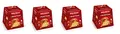 Produktbild: 4x Balocco Il Panettone Weihnachts kuchen mit Rosinen und kandierten Früchten 750g Natürlich gesäuertes gebackenes Süßwarenprodukt